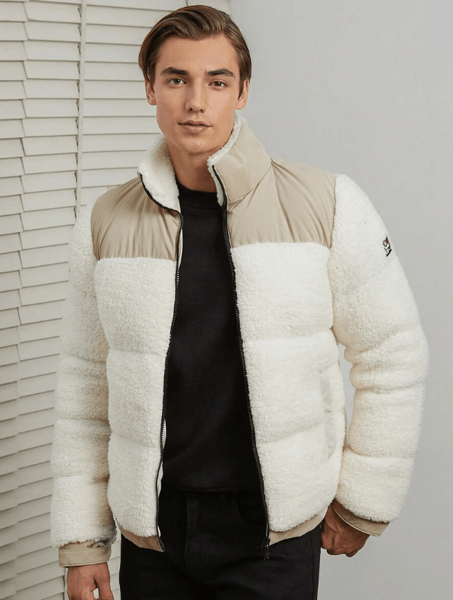 Davinci Pufferjacke aus Wolle 06